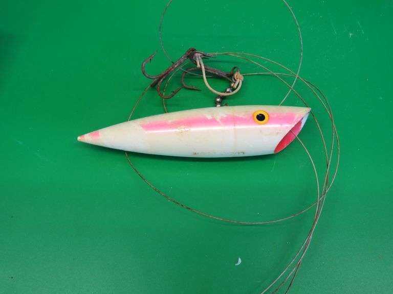 Vintage Minser Tackle Tackle Co. 5 3/8" Lucky Louie in a 2-pc box