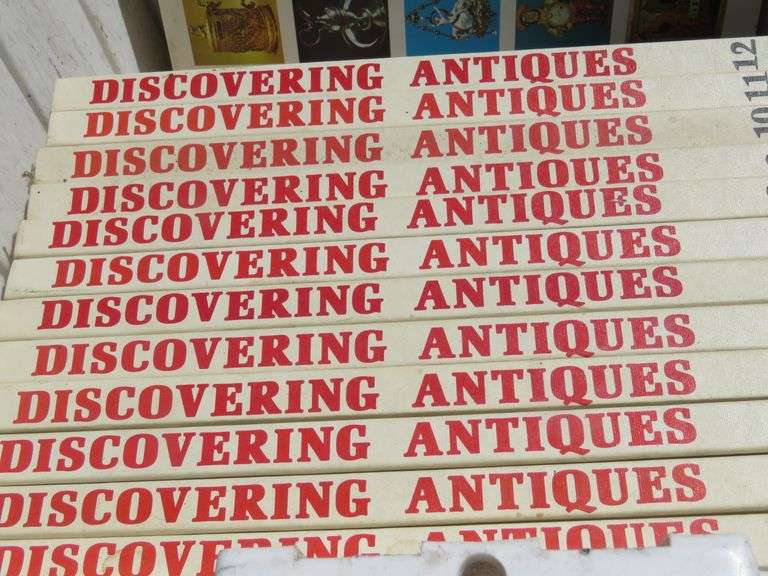 Discovering Antique hard-covered books 1-12