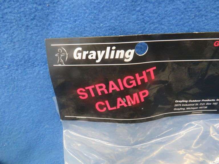 Arrow fletching jig with 2 straight clamps, RH twist clamp, LH twist clamp, and glue