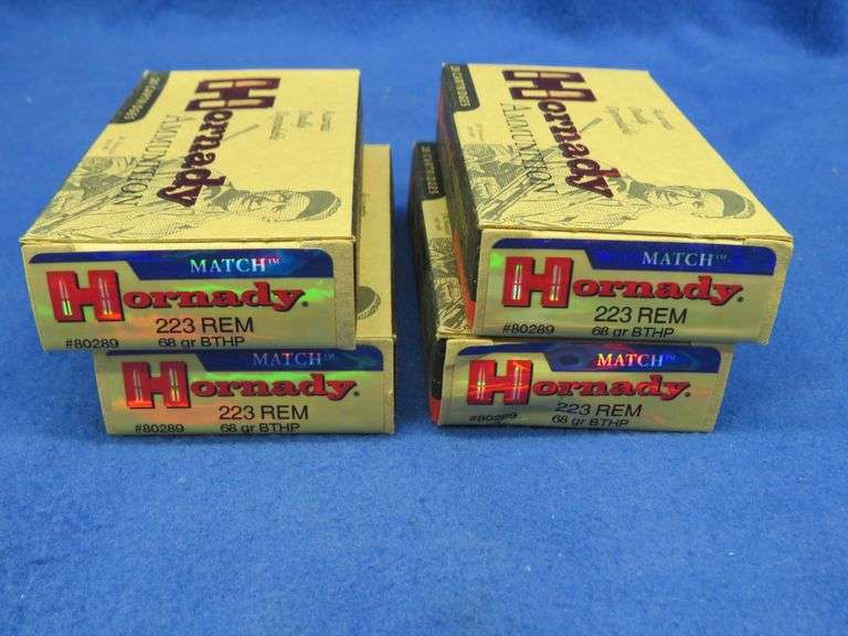 80 Hornady 223 rounds