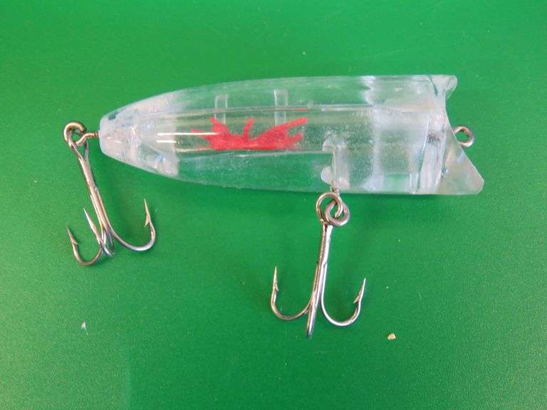 Fishing Country, Inc "Plug with a Bug" bait in a 2-piece plastic box