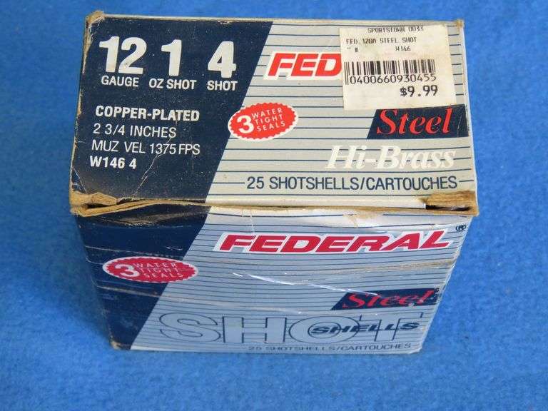 24 Federal 4-shot, 12-gauge rounds