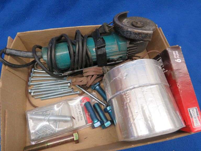 Makita grinder, furnace tape, and more