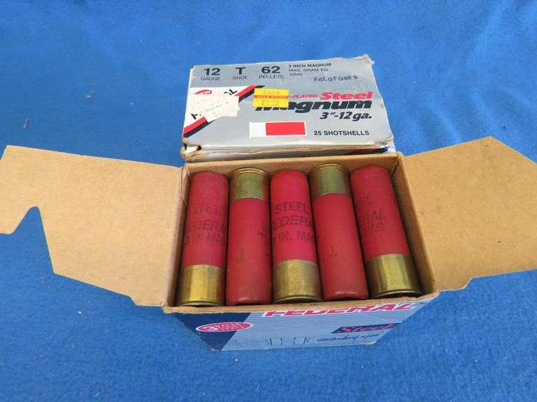 50 Mixed T-shot and BB-shot 12-gauge rounds