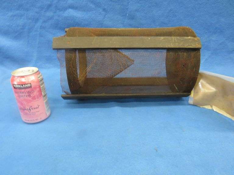 "Sur-Katchem" antique fly trap with original instructions.  Not an original door.