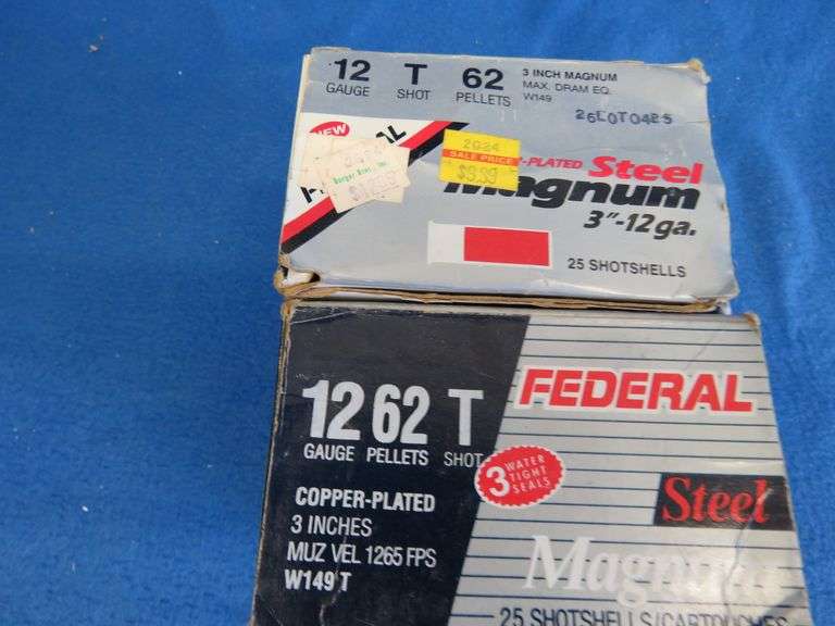 50 Mixed T-shot and BB-shot 12-gauge rounds