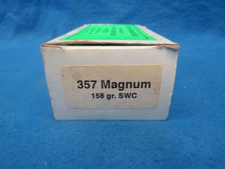 Fifty Minnesota Shooters Supply 357 Magnum.  158-grain SWC.