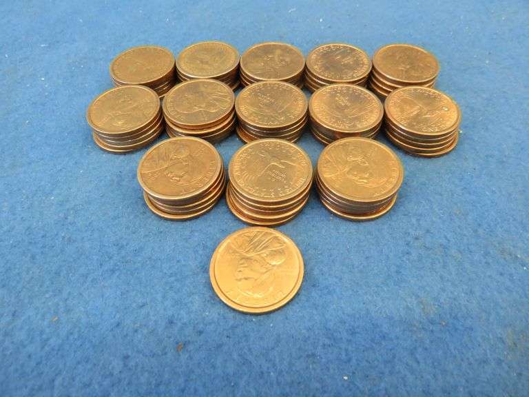 66 Sacagawea $1.00 coins