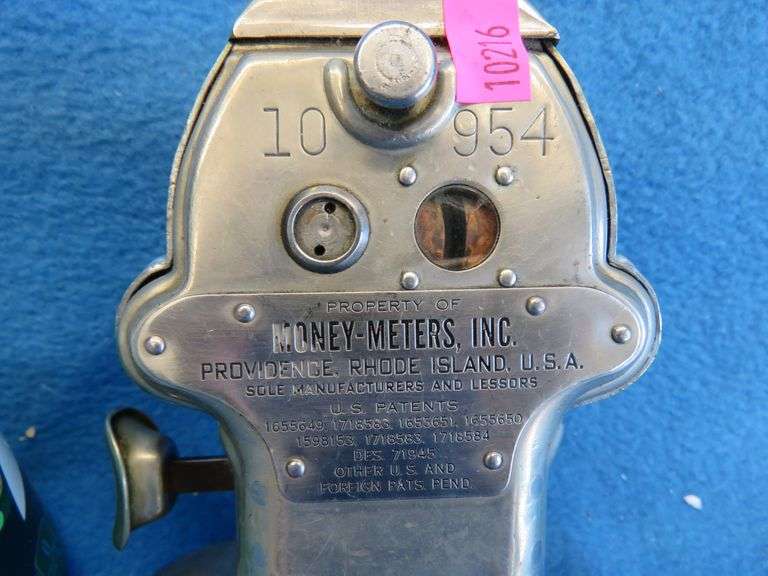 Money-Meters Inc. Trolley Streetcar Coin Counter