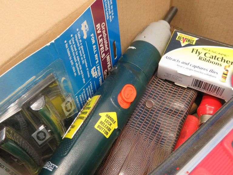 Hand tools including screwdrivers, files, sharpening stones, and more