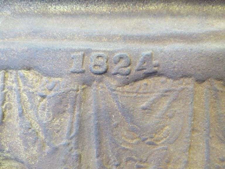 Bradley and Hubbard cast iron wall plaque #1824.  18.5" x 11.5" x 1"