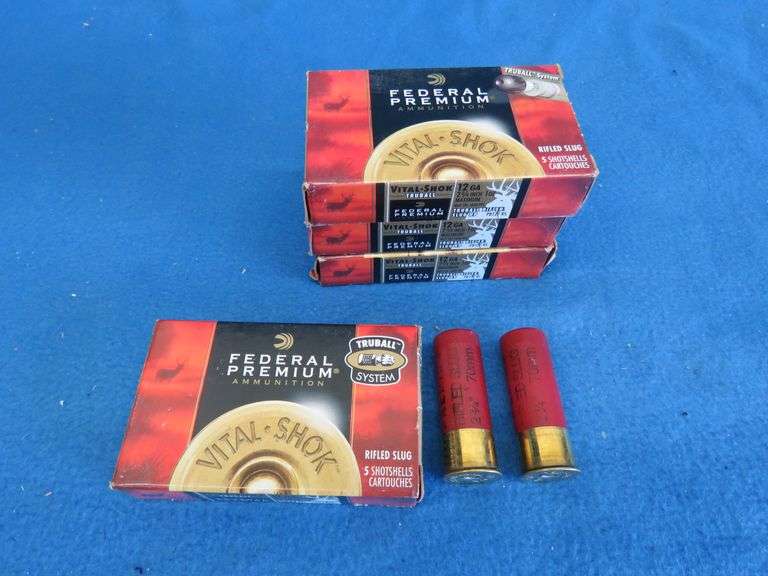 17 Federal 12-gauge slugs