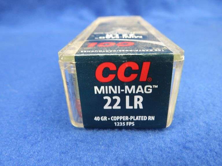 100 CCI 22LR rounds