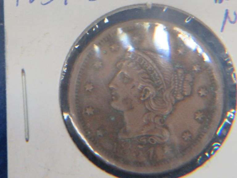 1854 Large Cent