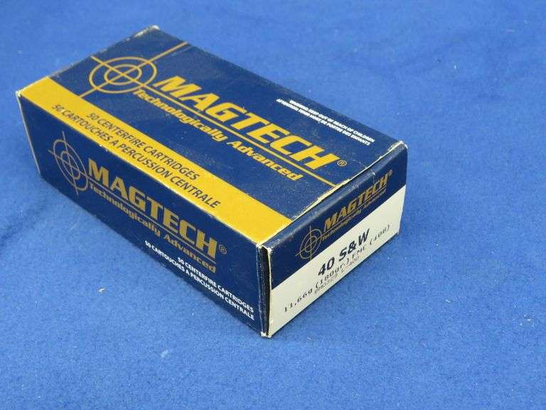 49 Magtech 40 S&W rounds