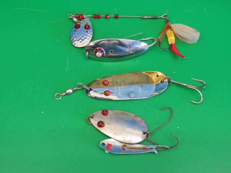 Mixed spoons including Herter's Barbary Coast