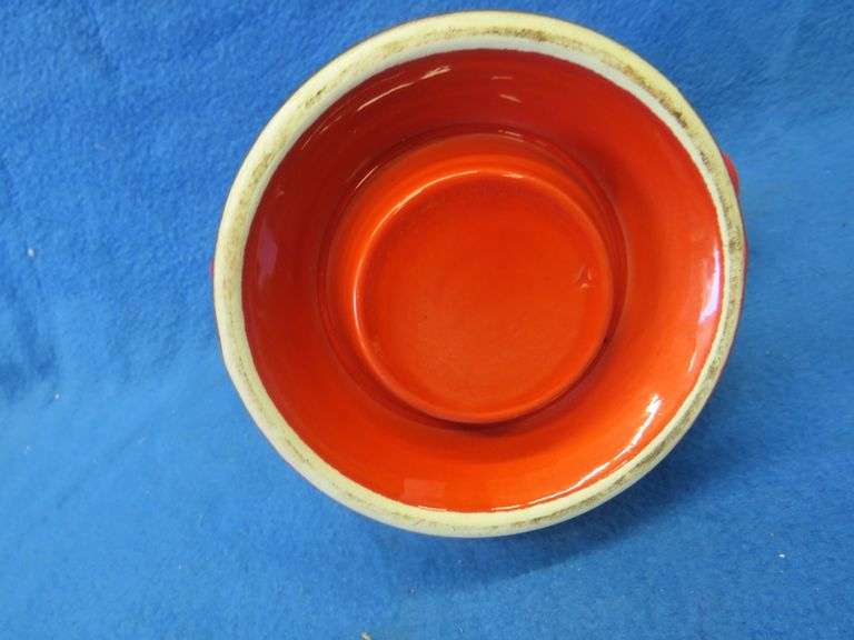 Vintage Metlox Poppytrail Red Rooster coffeepot.  Mint condition.
