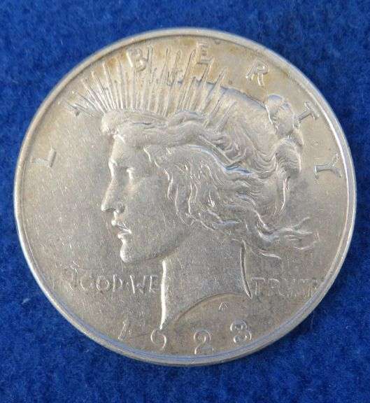 1923 D Peace Dollar