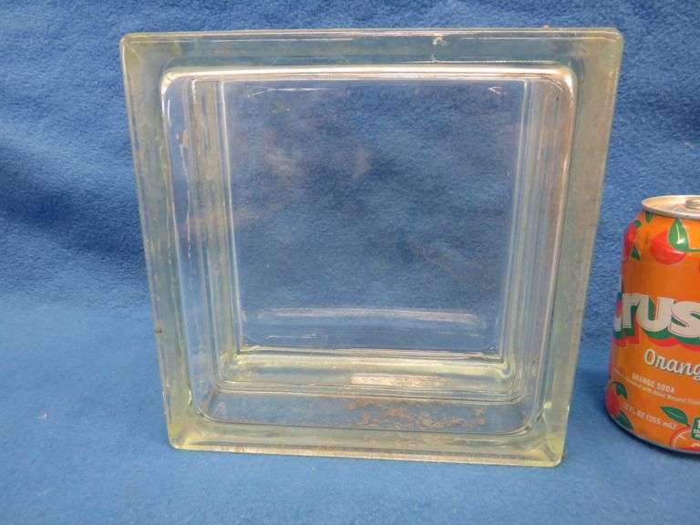 Two glass blocks