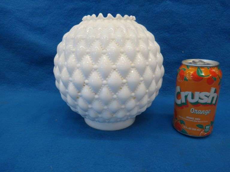 Four glass lamp shades