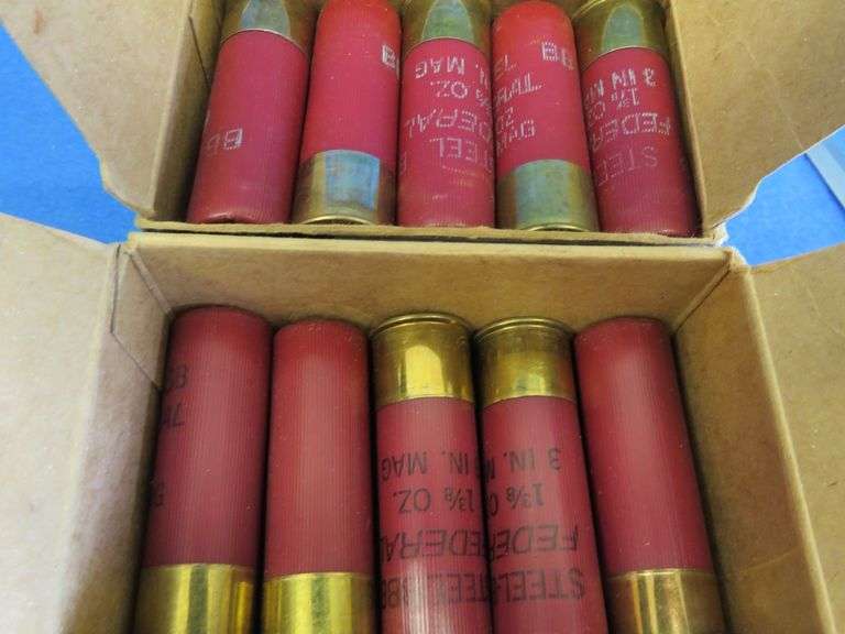 45 Federal BBB-shot 12-gauge rounds