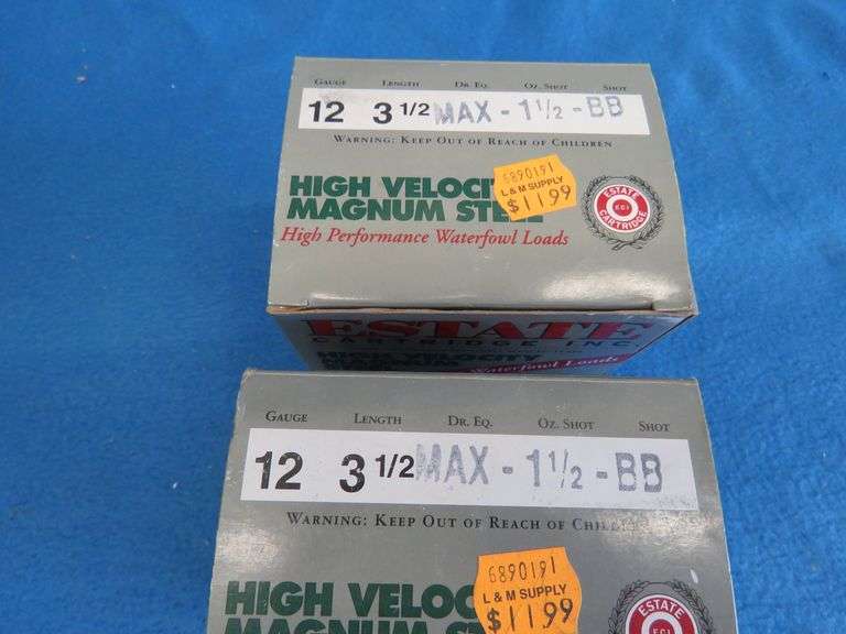 Fifty Estate BB-shot 3 1/2" 12-gauge rounds