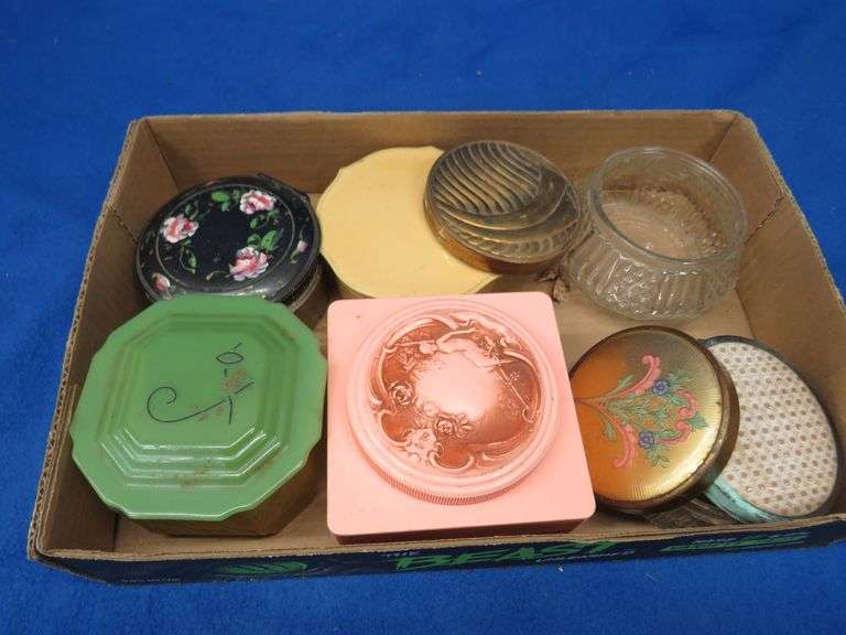 Vintage powder bowls