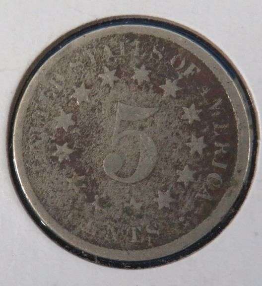 1872 Shield Nickel