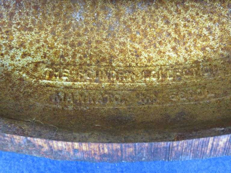 Cast iron chicken boot scraper "Henrietta". Marked Foundry Collection, Mankato, MN
