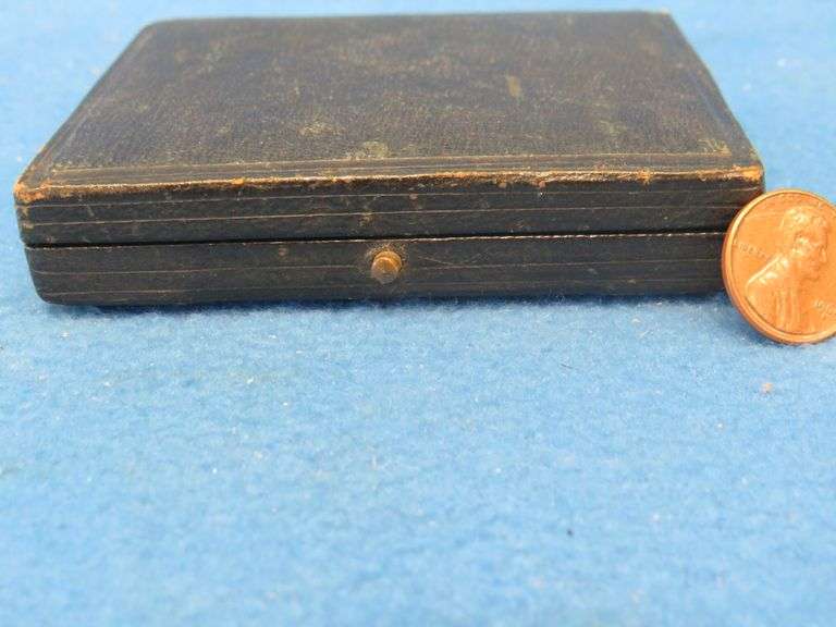 Tintype photo in original case