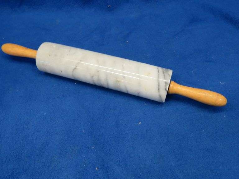 Marble rolling pin