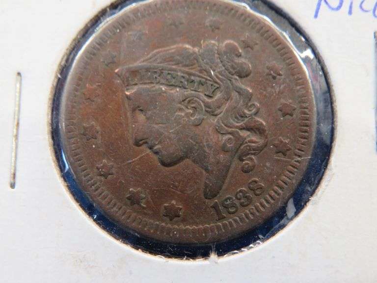 1838 Large Cent