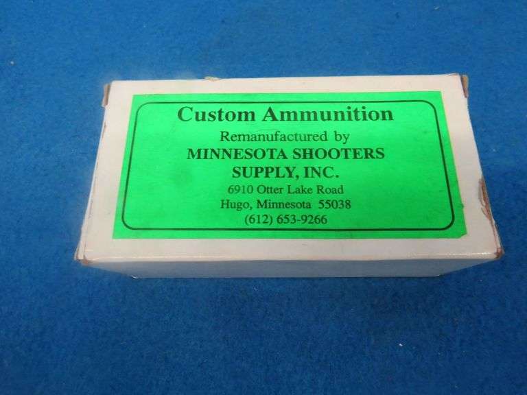 Fifty Minnesota Shooters Supply 357 Magnum.  158-grain SWC.