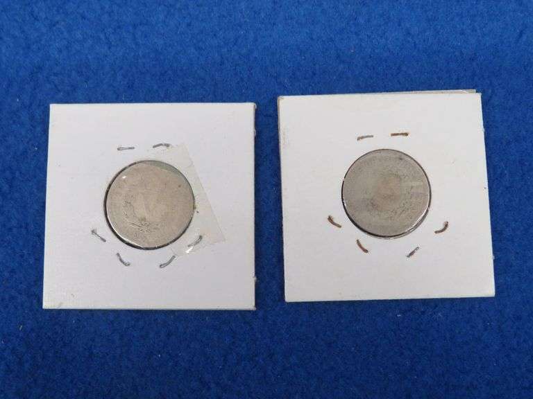 1893 and 1896 "V" nickels