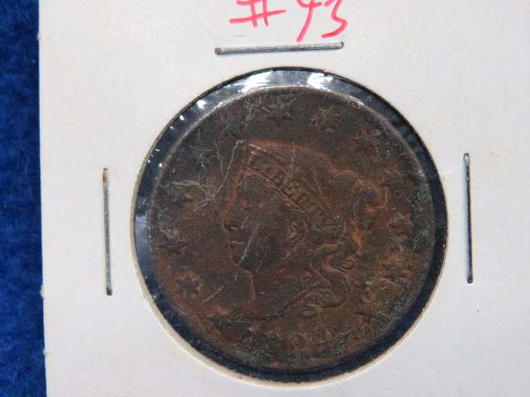 1824 Large Cent