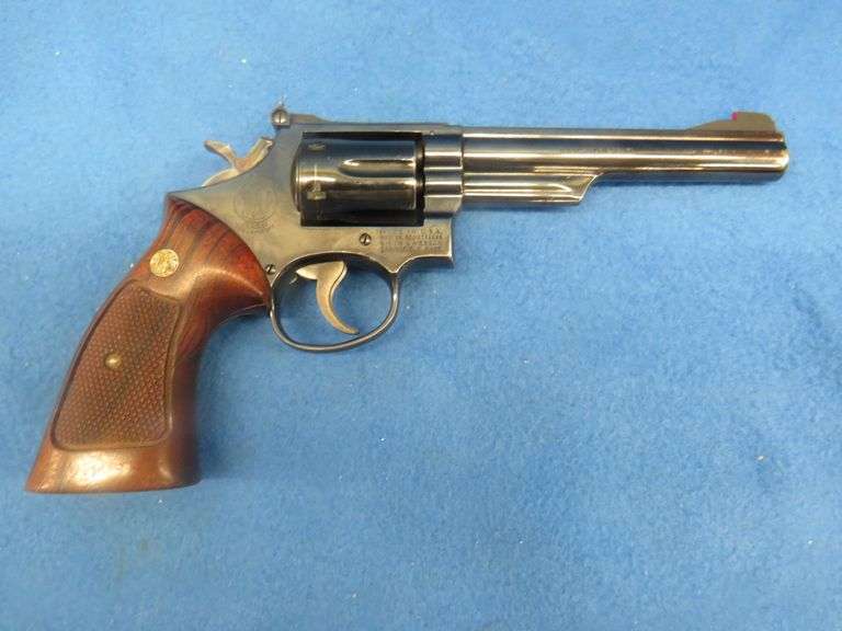 Smith and Wesson Model 19-3 6-shot 357 magnum revolver.  SN 4K35193.  Double action.  Very good cond