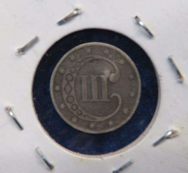 1853 Silver Three Cent Piece
