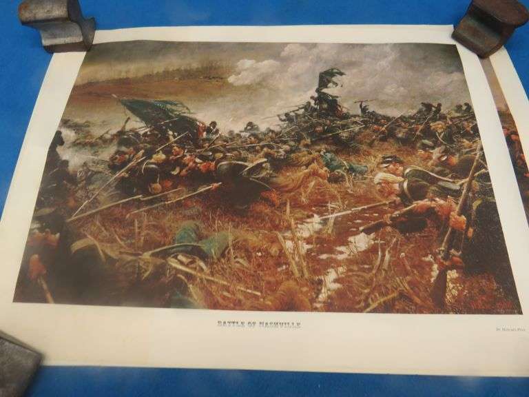 Six different Civil War prints involving units from Minnesota.  22" x 17"