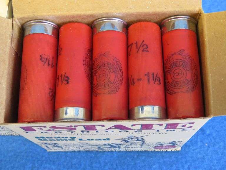100 Estate 12-gauge, 7 1/2-shot rounds