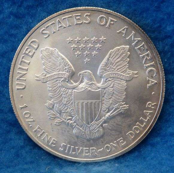 2005 American Silver Eagle.  One ounce of fine silver.