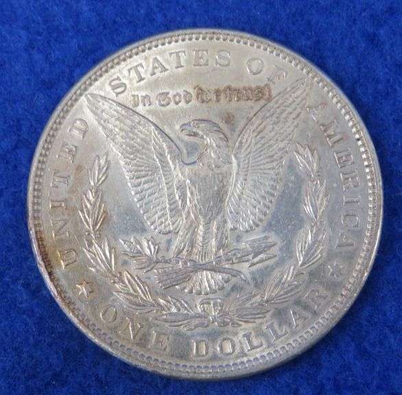 1889 P Morgan silver dollar