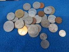 Foreign coins and currency