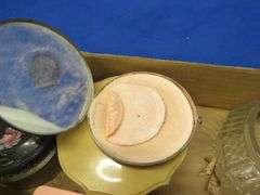 Vintage powder bowls