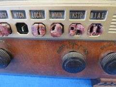 Philco 40-155 table-top tube radio.  Untested.