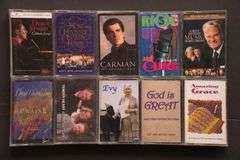 Large Collection of Contemporary Christian Music CDs & Cassettes.
