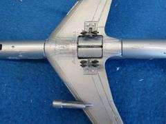 Northwest Orient metal airplane