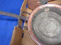 Vintage copper kitchenware