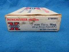19 Winchester-Western 7mm Rem. Mag.  150-grain.