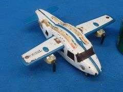 Two die-cast planes