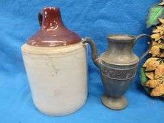 Coffee pot with dragon spout (no lid), shoulder jug, and more
